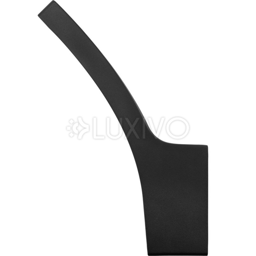 LED vonkajšie nástenné svietidlo čierne Nástenné svietidlo 10W 4000K IP44 LOGIA LUMILED