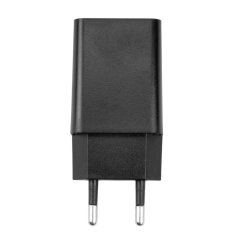 Nabíjačka napájací zdroj 1x USB 5V/3A DC adaptér stolných lámp čierna Lumiled