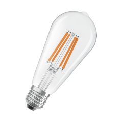 LED žiarovka ST64 E27 5W = 75W 1055lm 2700K Warm 330° Filament CLASSIC ENERGETICKÁ ÚSPORNOSŤ Osram