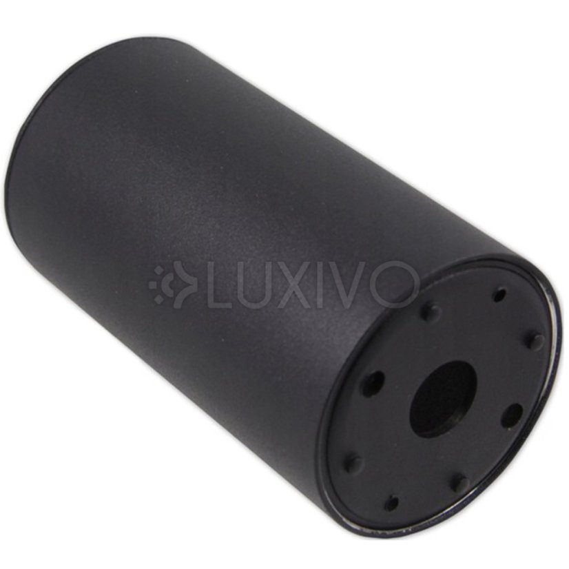 LED svietidlo HALOGEN na povrchovú montáž Pevné guľaté stropné svietidlo GU10 čierne