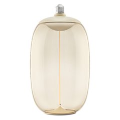LED žiarovka dekoratívna E27 4W = 27W 280lm 2700K teplá 320° jantárová filament vintage 1906 Osram