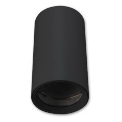 LED svietidlo HALOGEN na povrchovú montáž Pevné guľaté stropné svietidlo GU10 čierne