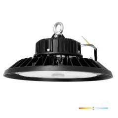 Priemyselné svietidlo lampa LED High Bay 200W 28000lm 4000K neutrálna čierna IP66 IK10 Rio Pro Kobi