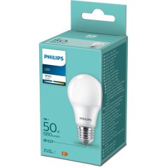 LED žiarovka E27 A60 7W = 50W 680lm 3000K Warm 150° Essential Philips