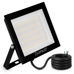 Reflektor LED ZONER2 50W 5000lm 4000K IP65 čierny LUMILED
