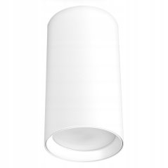 Povrchová montáž LED HALOGEN Stojace guľaté stropné svietidlo GU10 Biele