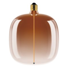 LED dekoratívna žiarovka E27 4, 8W = 20W 200lm 1800K teplá 320° jantárová filament stmievateľná vintage 1906 Osram