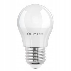 LED žiarovka E27 guľa P45 10W = 75W 1100lm 6500K studená 180° LUMILED
