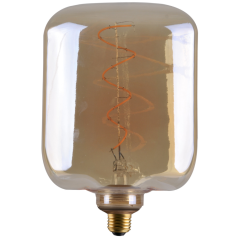 LED žiarovka E27 4W 260lm 1800K teplá 320° jantárová dekoratívna DECOVINTAGE Goldlux