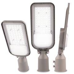 LED pouličné svietidlo LUXOS2 Priemyselné cestné svietidlo 50W 7000lm 4000K IP65 ALS LUMILED