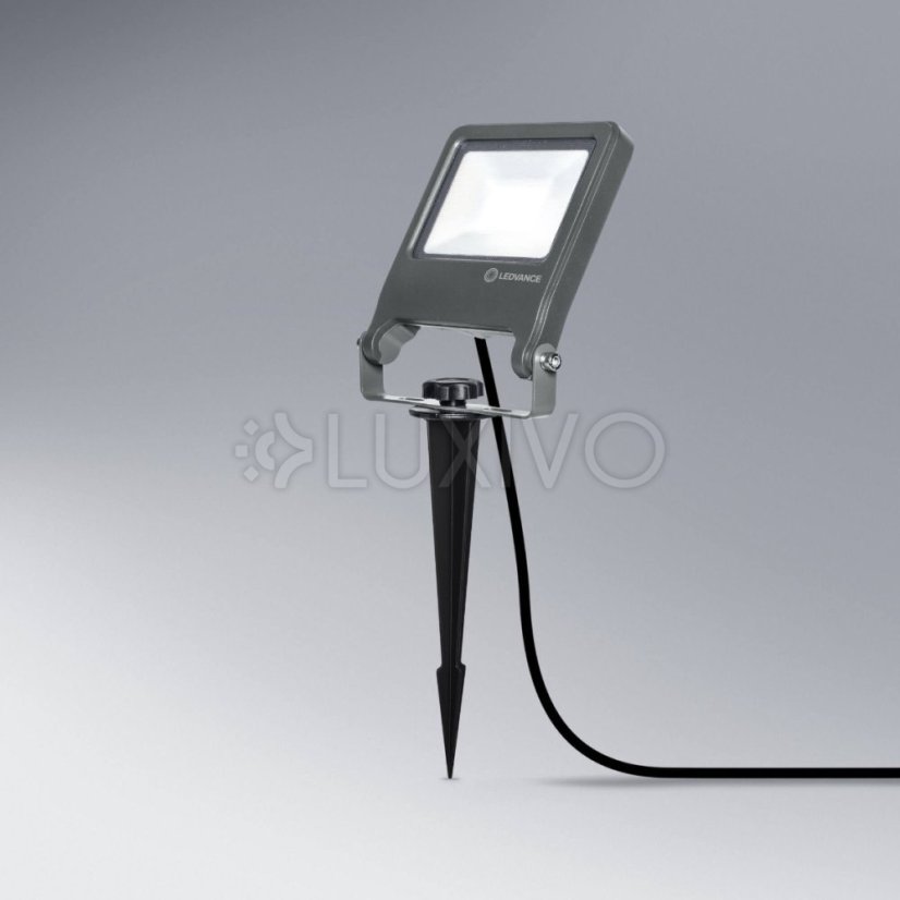 LED reflektor 20W 1700lm 3000K teplý IP65 sivý LEDVANCE GARDEN Flood Endura Drivable