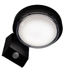 Nástenné solárne svietidlo solárna lampa fasádna LED MURUS povrchová senzor pohybu a súmraku 4000K LUMILED
