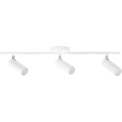 Nastaviteľná 13,5W LED lampa GAVI 3 biela 3000K GOLDLUX stropná/stenová (Polux)