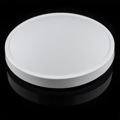 LED stropné svietidlo na povrchovú montáž do kúpeľne 19W 4000K IP44 so senzorom pohybu ZOE LX White 30cm