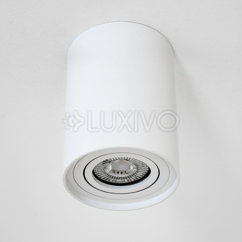 Prisadené halogénové bodové svietidlo AMAT-M - GU10 - LUMILED okrúhle biele 84 mm