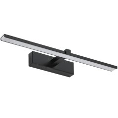 Svietidlo nad zrkadlo VENUS LED kúpeľňové nástenné svietidlo 8W 700lm čierne neutrálne 40cm