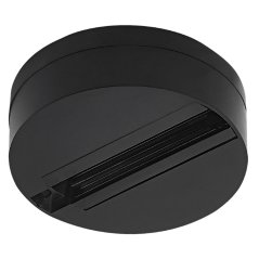 Adaptér základne na montáž jednofázových reflektorov čierny LUMILED