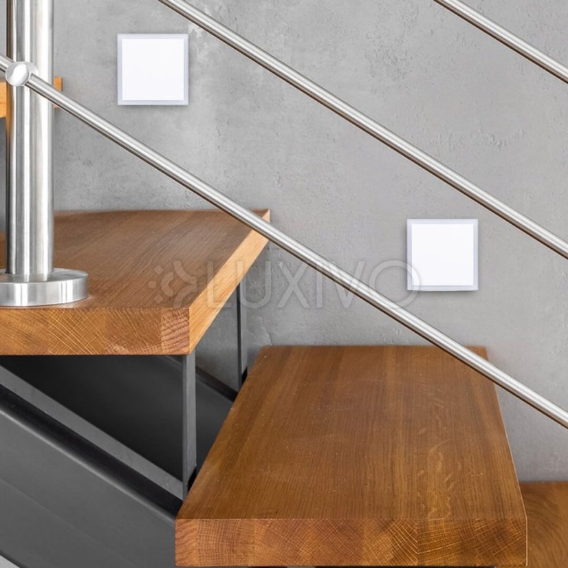 LED schodiskové svietidlo Dekoratívne neutrálne 4000K biele EVO Eko-Light