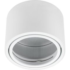 Nástenné svietidlo halogénové spot tuba pohyblivé GU10 ES111 okrúhle biele 100mm TELES LUMILED