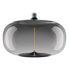 LED dekoratívna žiarovka E27 12W = 32W 350lm 1800K teplá 320° dymová filament stmievateľná vintage 1906 Osram