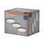 3x svietidlo stropné zapustené halogénové LED bodové okrúhle 8W 550lm 3000K teplá biela Downlight Osram
