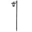 LED RIBES Solárne záhradné lampy Vonkajšia lampa 150cm LUMILED