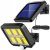 Solárne reflektory LED Halogénová záhradná lampa 6500K IP65 Senzor pohybu a súmraku DECRO LUMILED
