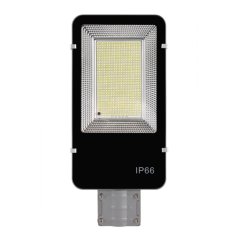 Záhradná pouličná solárna LED lampa výkonná - 1200W - 6500K  - IP65 + diaľkové ovládanie