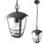 CREEK myGarden E27 IP44 Vonkajšie závesné svietidlo LED s presahom 80 cm čierne PHILIPS