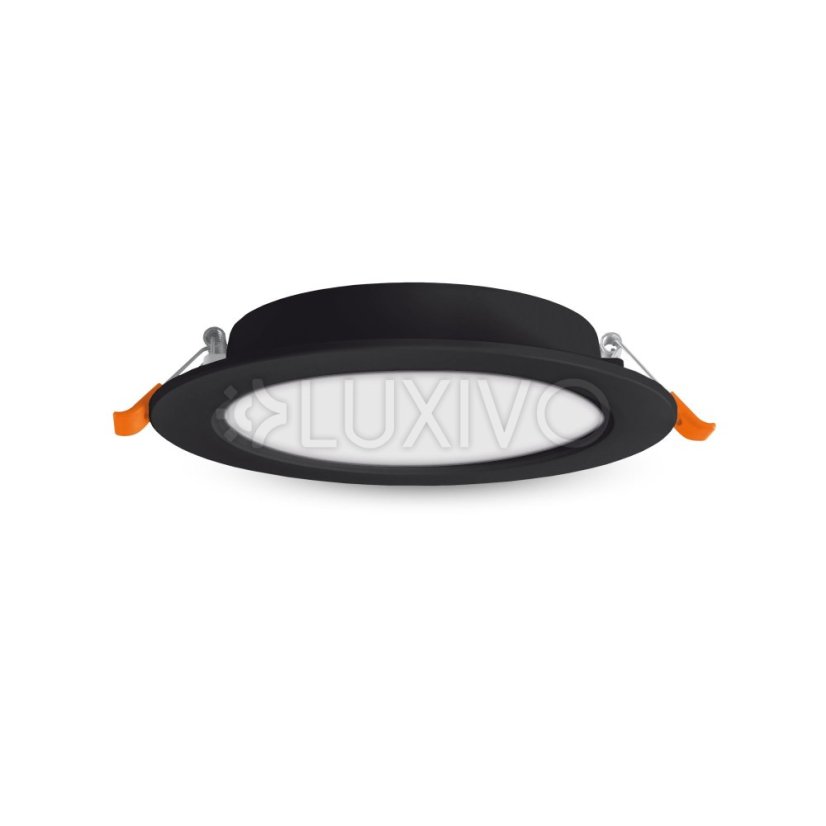 LED panel Zapustené svietidlo 6W 620lm 4000K Neutral Black Videx