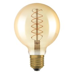 Dekoratívna LED žiarovka E27 G95 4,8W = 37W 420lm 2200K Teplé 320° vlákno Stmievateľné OSRAM Vintage 1906