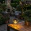 Solárna záhradná lampa LED závesná lampáš DORA IP44 3000K LUMILED