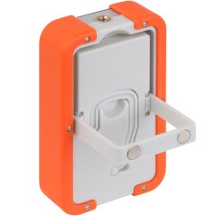 LED dobíjacia kompaktná ručná baterka 4W 400lm 6500K studená powerbanka oranžová baterka Ledvance
