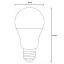 LED žiarovka E27 A60 10W = 75W 1100lm 6500K studená 260° LUMILED