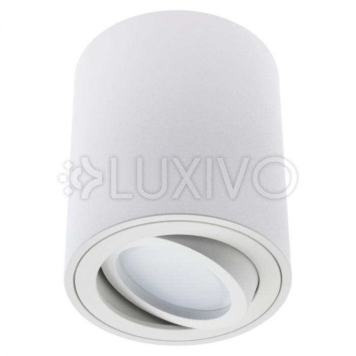 Prisadené halogénové bodové svietidlo AMAT-M - GU10 - LUMILED okrúhle biele 84 mm
