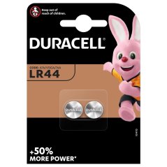 Duracell LR44 1,5V gombíkové batérie Blister 2 ks