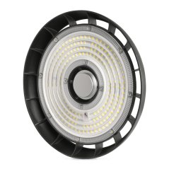 Závesné LED svietidlo High-Bay 100W 16200lm 5000K neutrálna 90° IP65 IK07 čierna VIDEX
