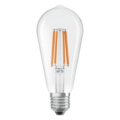 LED žiarovka ST64 E27 5W = 75W 1055lm 2700K Warm 330° Filament CLASSIC ENERGETICKÁ ÚSPORNOSŤ Osram