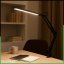 Stolová kresliarska LED lampa 8W CCT USB stmievateľná COSMI čierna Lumiled