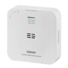 Inteligentný bezdrôtový senzor oxidu uhoľnatého alarm 85dB biely Osram SMART WiFi 2.4GHz
