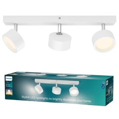 LED reflektorové stropné svietidlo 16,5 W 1650 lm 2700K White Brother Philips