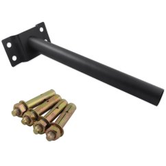 Držiak pouličného osvetlenia SOLAR 41CM trubica ?48mm Black Masterled