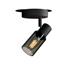 Nástenné svietidlo E14 Black Palms Philips