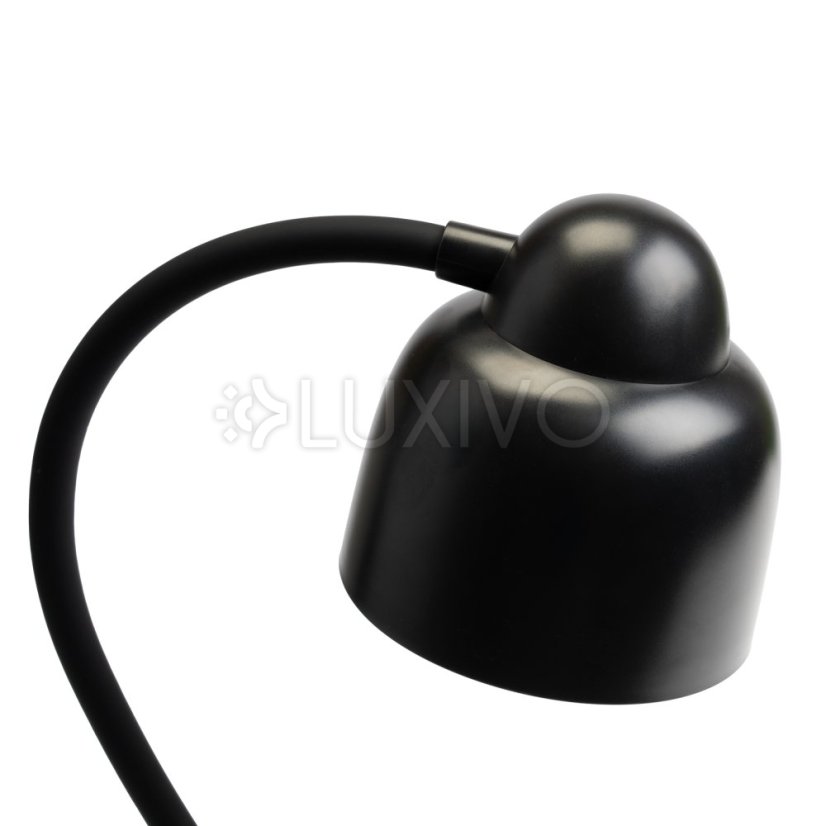 LED stolová lampa 5W CCT kresliarska školská TESA 2 čierna LUMILED