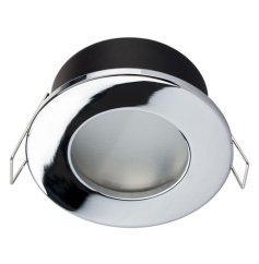 HALOGEN svietidlo na zapustenie do kúpeľne hermetické AQUS GU10 LUMILED chróm IP44 FIXED