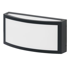 Vonkajšie nástenné svietidlo E27 sivé IP65 Endura Osram