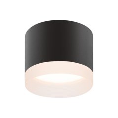 Stropné svietidlo SPOT na povrchovú montáž 1x GX53 Black Videx