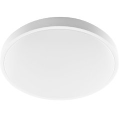 LED stropný plafón s povrchovou montážou 24W 4000K CELIS Round IP44 White Ring ALS LUMILED