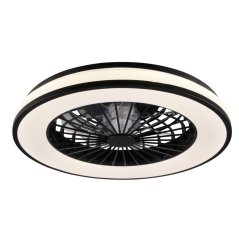 Stropný plafón LED 48W 5300lm CCT 120° biely čierny stmievateľný Kenya Sanico Goldlux