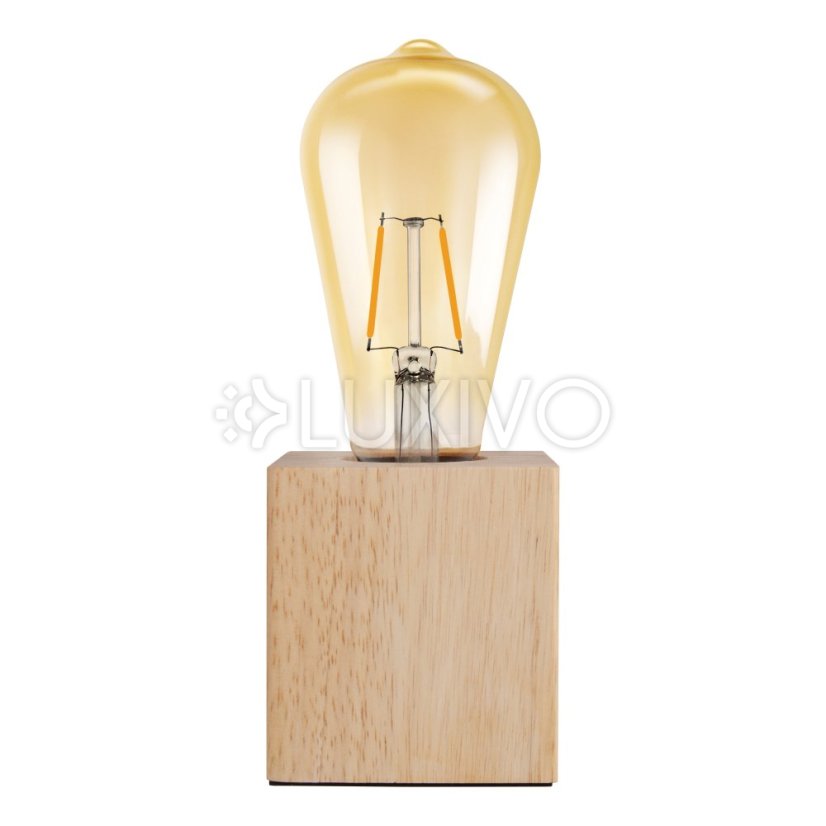 Stolová dekoratívna lampa svietidlo E27 2, 5W 220lm 2400K teplá 300° hnedá vintage 1906 Osram
